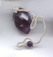 Amethyst grape pendulum