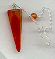 carnelian pendulum