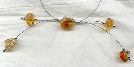 Citrine 'Elite' Necklace, click for larger picture