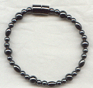 magnetic hematite bracelet, click for larger picture