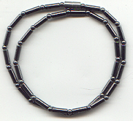 magnetic hematite necklace