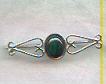 Celtic Crystal Brooch: click here for larger picture