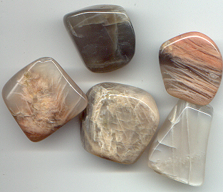 Moonstone Tumble Stones