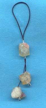 Mobile Phone Charm Triple: click here for order page