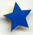 Blue Positive Feedback Star