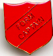 Form Captain Enamel Badge