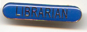 Librarian Enamel Badge