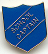 School Captain Enamel Badge