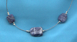Sodalite necklaces