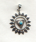 Throat Chakra Pendant: click here for larger picture