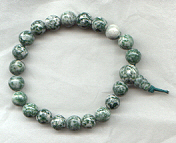 tree agate power bracelet.